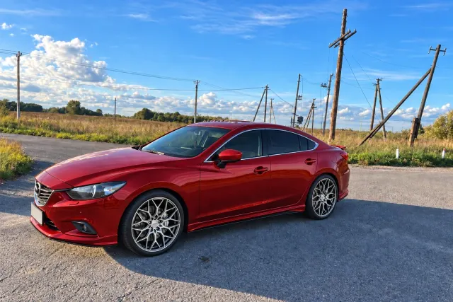 Mazda6 — диски Vossen HF-2 — после