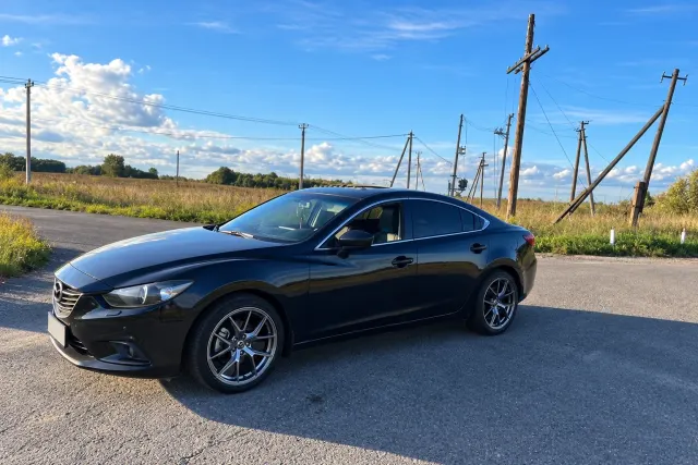 Mazda6 — диски Vossen HF-2 — до